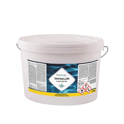 Tartaklór lassan oldódó 200 g-os klórtabletta 3 kg