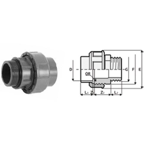 KM HOLLANDI D50-1-1/2'